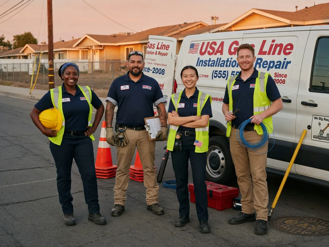 Gas Line Installation company in Rosanky, TX